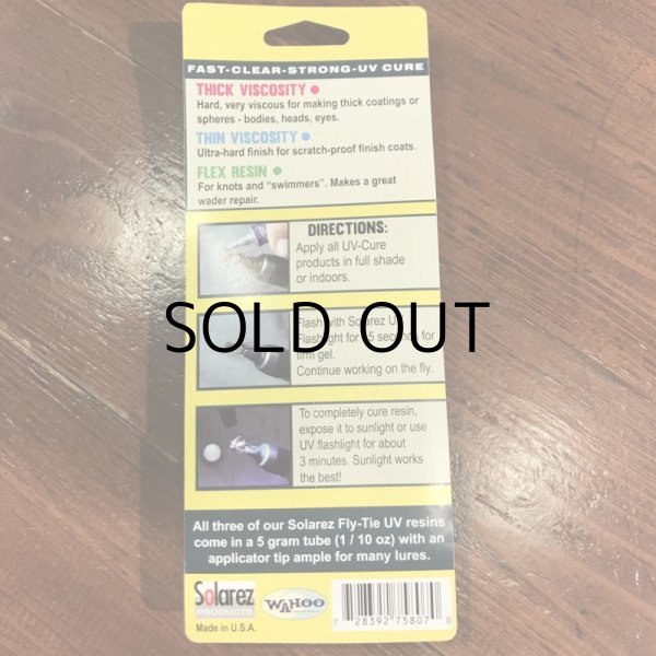 画像2: Solarez / UV-CURE FLY-TIE FISHING 3Pack 5gram each tube (2)
