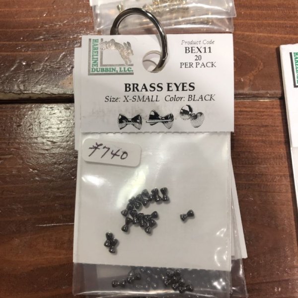 画像5: ヘアーライン社 /  Brass Eyes ダンベルアイ各種 (5)